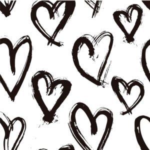 Brocha de corazones